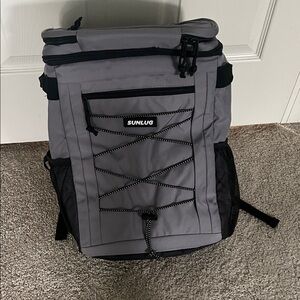 Gray Cooler Backpack